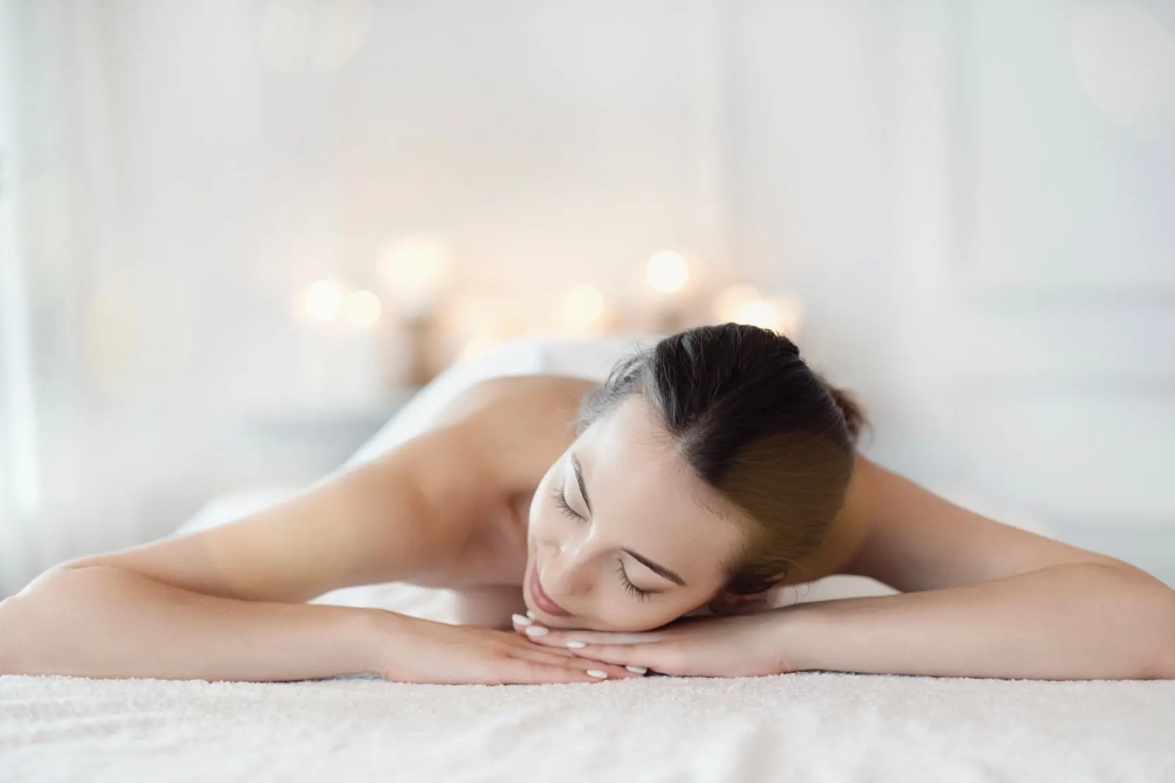 A D4 Season spa gift card being used for a treatment near Seattle, WA